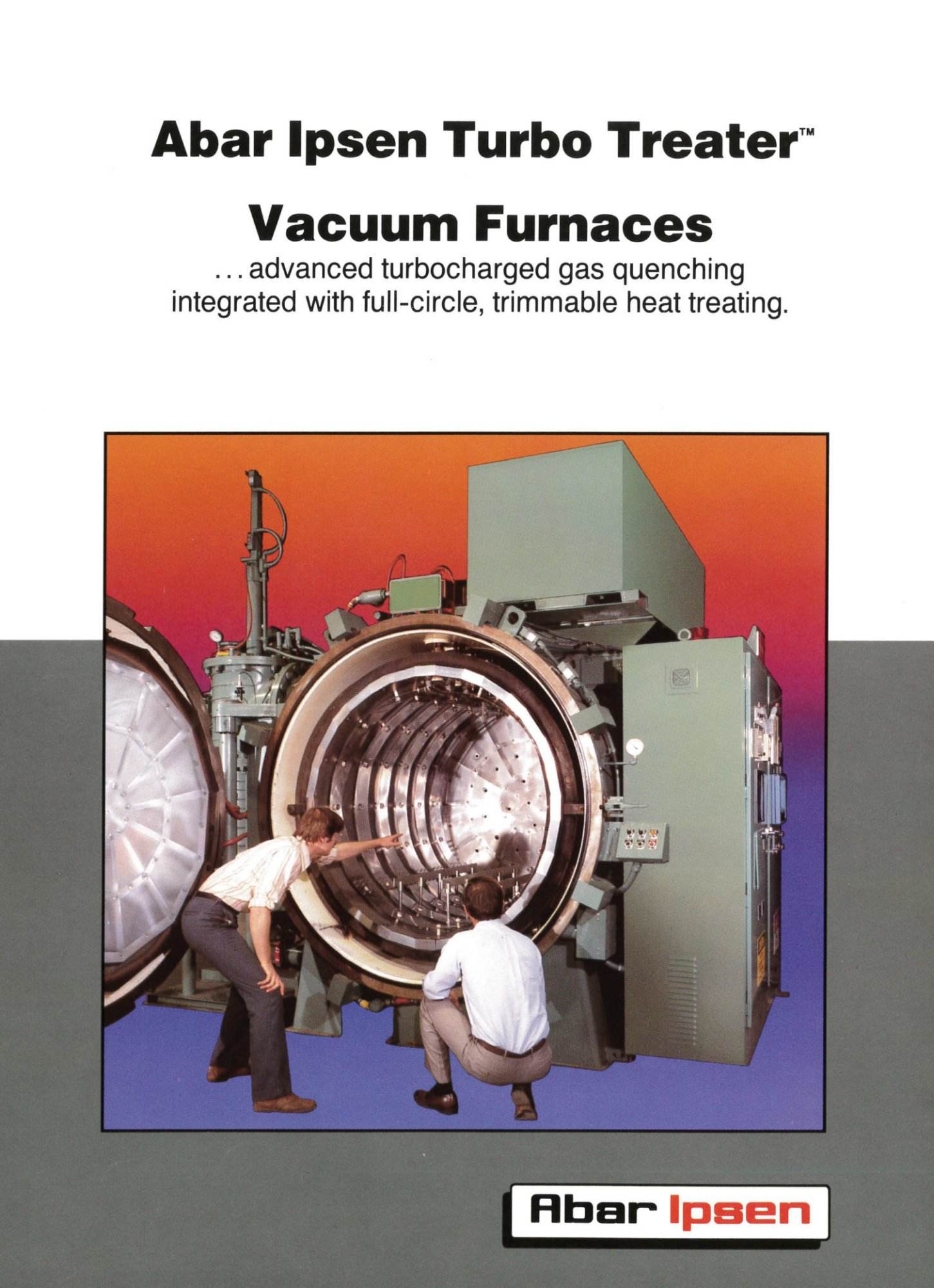 Cover image of a 1980s TurboTreater brochure