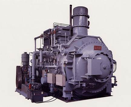 1970s photo of a Japanese SEAVAC vacuum furnace