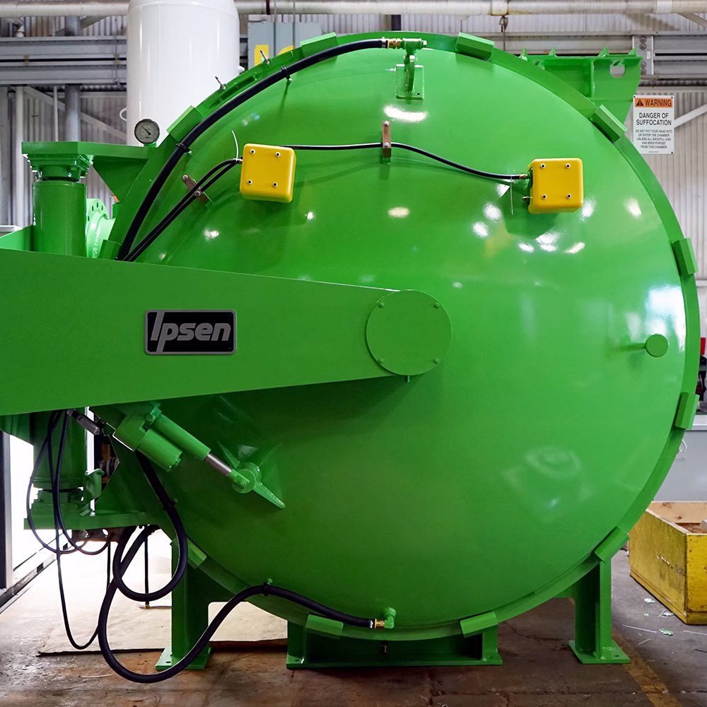 Green Ipsen vacuum furnace