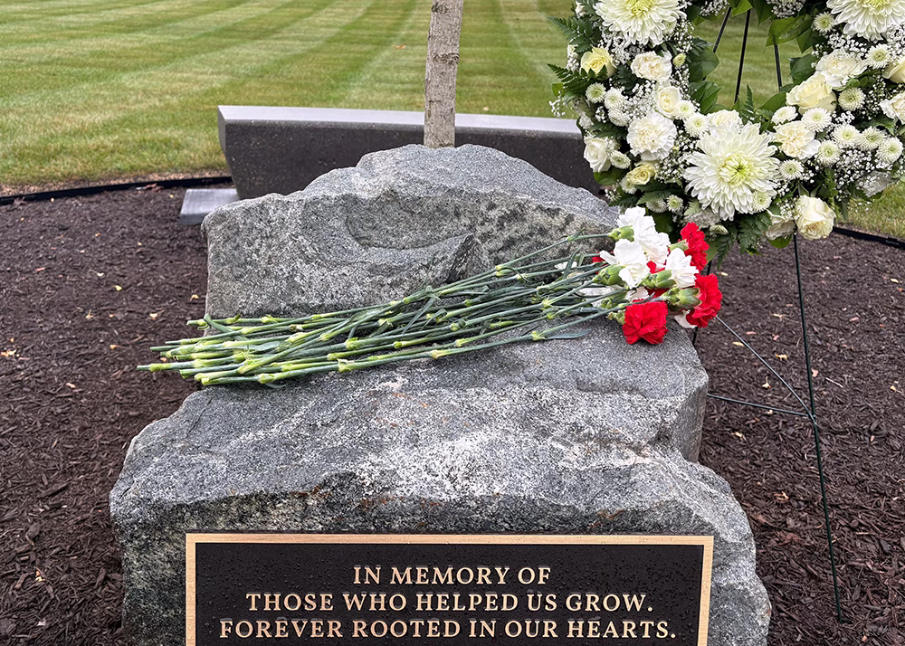 Ipsen Memorial Garden stone