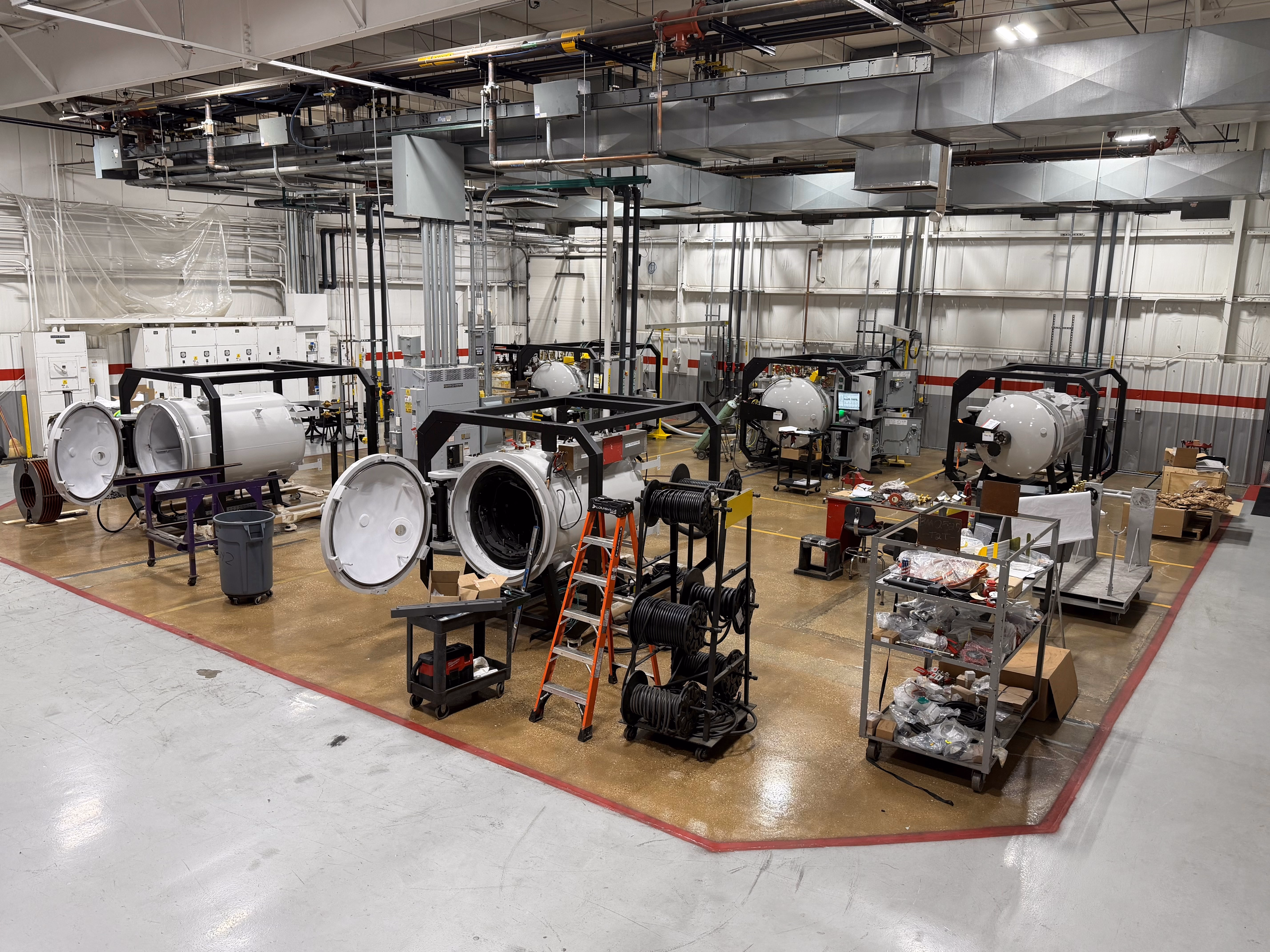 TITAN assembly bay in Cherry Valley, IL